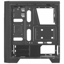 Корпус AeroCool без БП Cylon Black на передней панели 2xUSB2.0, 1xUSB3.0, ДаxМикрофон, ДаxНаушники, (CYLON BK)