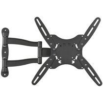 Крепление для ТВ наклонно-поворотное 15"-55" Kromax  нагрузка max 35 кг, наклон -15°/ +15°, поворот 180°, от стены 497 мм , тёмно-серый (TECHNO-5 G)