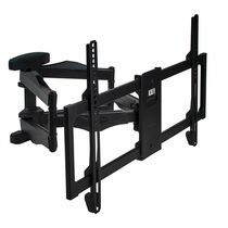 Крепление для ТВ наклонно-поворотное 22"-65" Kromax  нагрузка max 50 кг, наклон +3°/ -10°, поворот 160°, от стены 52-500 мм , чёрный (ATLANTIS-35 B)