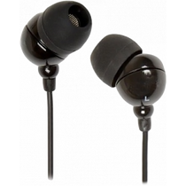 Наушники-вкладыши Smartbuy SBE-1100 COLOR TREND mini jack 3.5 mm, черный (SBE-1100)