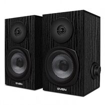 Акустическая система Sven SPS-575 2.0 6W, mini Jack 3.5 мм, черный (SV-016166)