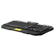 Клавиатура Defender Doom Keeper GK-100DL, проводная, игровая, USB, с подсветкой, черный (45100)