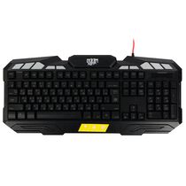 Клавиатура Defender Doom Keeper GK-100DL, проводная, игровая, USB, с подсветкой, черный (45100)