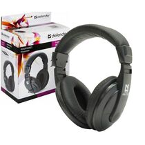 Наушники полноразмерные Defender Gryphon HN-751 mini jack 3.5 mm, черный (63751)