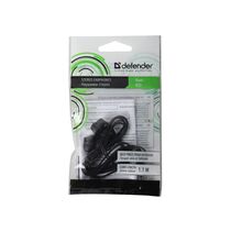 Наушники-вкладыши Defender Basic-603 mini jack 3.5 mm, черный (63603)