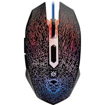 Мышь Defender Shock GM-110L проводная, черный, USB,  оптическая , игровая (52110)