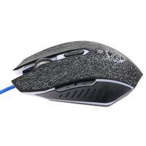 Мышь Defender Shock GM-110L проводная, черный, USB,  оптическая , игровая (52110)