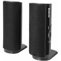 Акустическая система Defender SPK-210 2.0 4W, mini Jack 3.5 мм, черный (65210)
