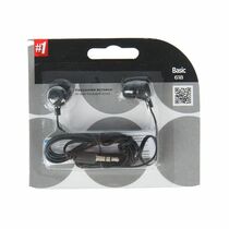 Наушники-вкладыши Defender BASIC 618 mini jack 3.5 mm, черный (63618)