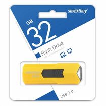 Флеш-накопитель Smartbuy 32Gb USB2.0 Stream Желтый (SB32GBST-Y)