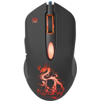 Мышь Defender Sky Dragon GM-090L проводная, черный, USB,  оптическая , игровая (52090)