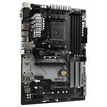 Материнская плата ASRock sAM4: B450 PRO4 [AMD B450, 2*DDR4, 2*PCIEx16, 4*PCIEx1, 6*Sata3, 4 порта*USB3, D-Sub, HDMI, DP,  ATX]