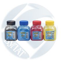 Тонер HP Color LJ M251/ CP1215/ Canon i-SENSYS LBP7100C банка 55г Black хим БУЛАТ [Color LJ CP1025/ 1215/ 1515/ 1518/ 1525/ CM1312/ MFP M176]