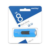 Флеш-накопитель Smartbuy 8Gb USB2.0 STREAM Синий (SB8GBST-B)