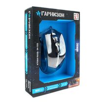 Мышь Гарнизон GM-700G игровая, оптическая, проводная, USB, черный (GM-700G)