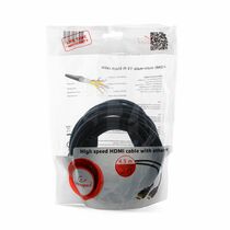 Кабель HDMI 4.5м Gembird/ Cablexpert v2.0 черный, позол. разъемы, экран, пакет (CC-HDMI4-15)