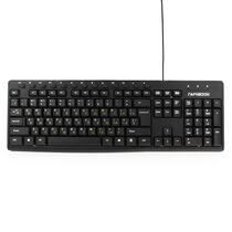 Клавиатура Гарнизон GKM-125, проводная, USB, черный, кабель 1,5 м (GKM-125)