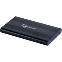 Карман для HDD 2.5" Gembird EE2-U2S-5, черный, USB 2.0, SATA, металл