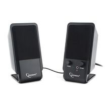 Акустическая система Gembird 2.0 SPK-510 6W, mini Jack 3.5 мм, черный (SPK-510)