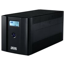 ИБП PowerCom RPT-2000AP LCD 2000 ВА/ 1200 Вт, 4*Schuko (Euro), AVR, USB, RJ45/ RJ11 ( Аккумулятор 12 V/ 9,0 Ah*1)
