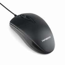 Мышь Гарнизон GM-220XL оптическая, проводная, USB, черный (GM-220XL)