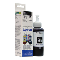Чернила EPSON серия L, оригинальная упаковка, Black, Dye, 100 мл. Revcol