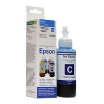 Чернила EPSON серия L, оригинальная упаковка, Cyan, Dye, 100 мл. Revcol