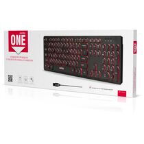 Клавиатура Smartbuy ONE 328, проводная, USB, с подсветкой, черный (SBK-328U-K)