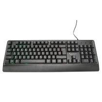 Клавиатура Gembird KB-220L, проводная, мультимедийная, USB, с подсветкой, черный (KB-220L)