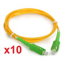 Патчкорд SC-SC/ APC, Simplex 3м (упаковка 10 штук)