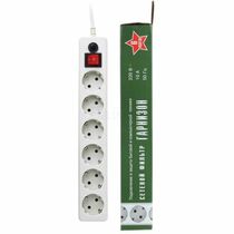 Сетевой фильтр для ИБП 0.5 м Гарнизон EHW-0 белый, 6 розеток (EHW-0)