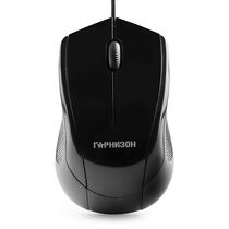Мышь Гарнизон GM-200 оптическая, проводная, USB, черный (GM-200)