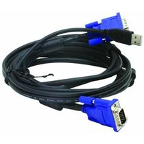 KVM кабель VGA, USB-A 2.0, длина1.8м, D-Link [DKVM-CU]