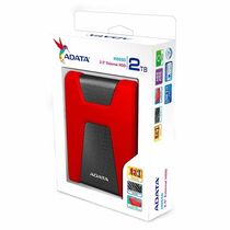 Внешний жесткий диск 2.5" 2Tb AData HD650 USB 3.0 Красный (AHD650-2TU31-CRD)