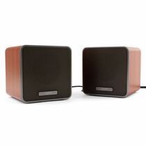 Акустическая система Gembird 2.0 SPK-206 5W, mini Jack 3.5 мм, коричневый (SPK-206)