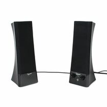 Акустическая система Gembird 2.0 SPK-SPK-500 6W, mini Jack 3.5 мм, черный (SPK-500)