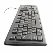 Клавиатура Gembird KB-8354U-BL, проводная, USB, черный (KB-8354U-BL)