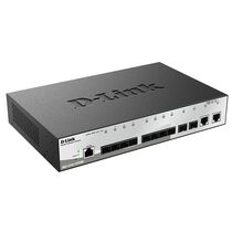 Управляемый коммутатор 12 портов: D-Link DGS-1210-12TS/ ME/ B1A (10х10/ 100/ 1000 Мбит/ с,2хSFP) 2 уровня