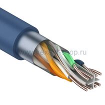 Кабель AlCu FTP, Внутренний, 4x2x0.57, бухта 305м., Cat6, Rexant (01-0147)