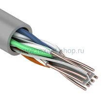 Кабель AlCu UTP, Внутренний, 4x2x0.57, бухта 305м., Cat6, ProConnect (01-0047-3)