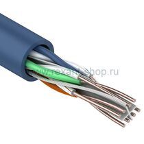 Кабель Cu UTP, Внутренний, 4x2x0.57, бухта 305м., Cat6, Rexant (01-0047)