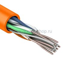 Кабель Cu UTP, Внутренний, 4x2x0.57, бухта 305м., Cat6, нг(А)-HF, Rexant (01-0050)