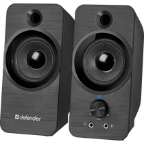 Акустическая 2.0 система Defender SPK-190 черный, 8 Вт, питание от USB