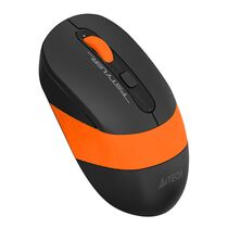 Мышь A4Tech Fstyler FG10 оптическая, беспроводная, USB, офисная, черный/ оранжевый (FG10 ORANGE)