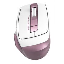 Мышь A4Tech Fstyler FG35 оптическая, беспроводная, USB, офисная, белый/ розовый (FG35 PINK)
