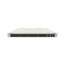 Управляемый коммутатор 52 порта: Mikrotik CRS354-48G-4S+2Q+RM (48х10/ 100/ 1000 Мбит/ с,4хSFP+,2хQSFP+) 2 уровня