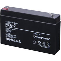 АКБ 6 V 7,0 Ah CyberPower Standart series, (RC 6-7) для использования в ИБП.