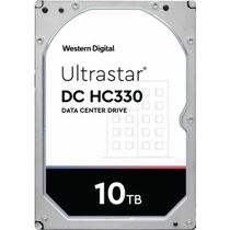 Жесткий диск HDD 3.5" SATA: 10000 Гб WD Ultrastar DC HC330 [7200 rpm, 256 Мб, Sata 3 (6 Gbit/ s)] 0B42266