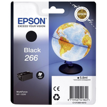 Картридж Epson T266 черный для WF-100 (C13T26614010)