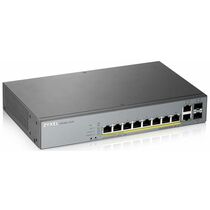 Управляемый PoE-коммутатор Zyxel ZX-GS1350-12HP-EU0101F (10х10/ 100/ 1000 Мбит/ с,2хSFP,10хPoE) 2 уровня